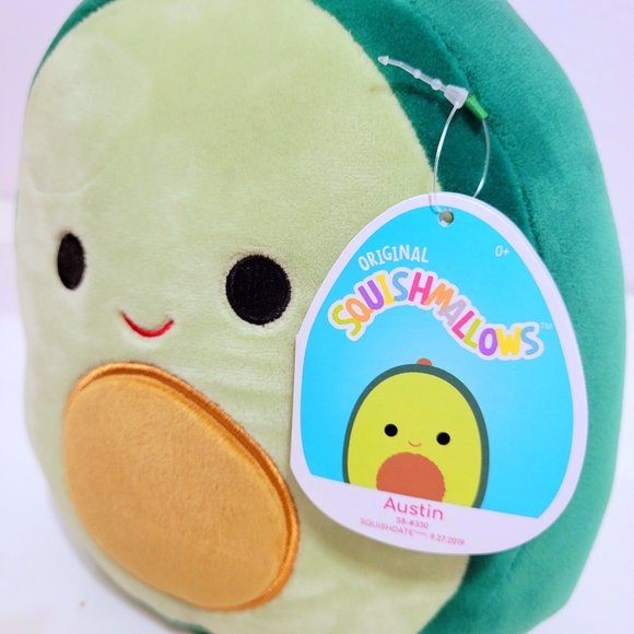 Squishmallow Austin The Avocado 8" Plush Toy - Picture 2 of 3
